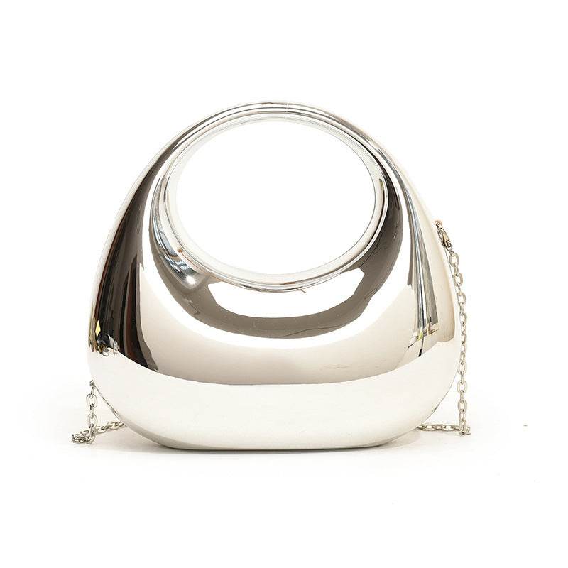 Small Acrylic Gold Handbag - Trendy Shoulder Bag for Daily Use - Buy Center