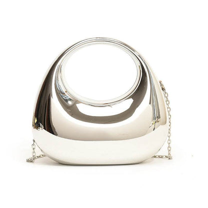 Small Acrylic Gold Handbag - Trendy Shoulder Bag for Daily Use - Buy Center