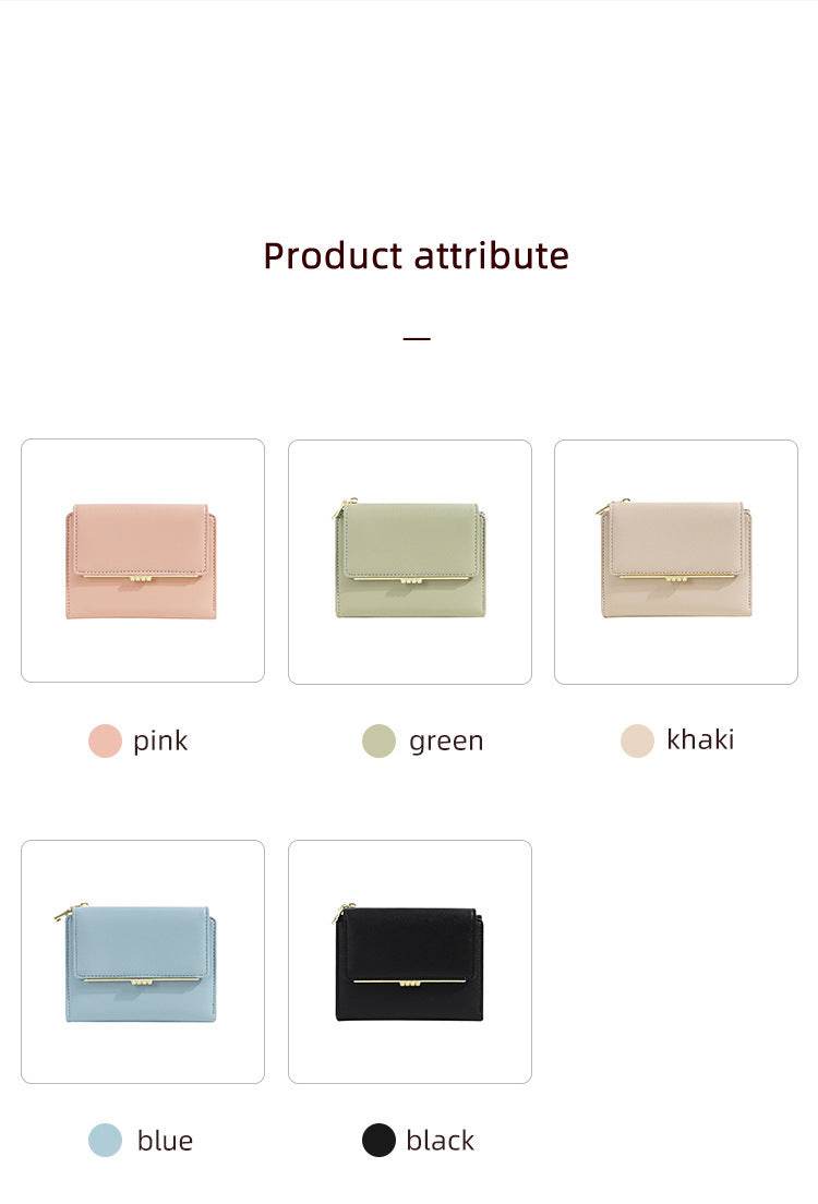 Women's Long Zipper Wallet - Trendy Macaron Colors & Lightweight Design - Buy Center