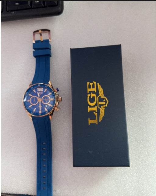 Quartz Men's Waterproof Sports Watch - Multi-Function, Stylish Colors - Buy Center