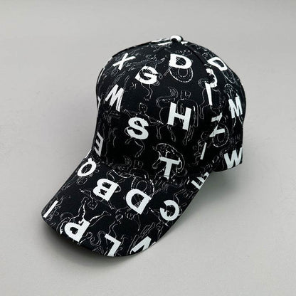 Graffiti Skull Pattern Baseball Cap - Breathable, Stylish Design for 2025 - Buy Center