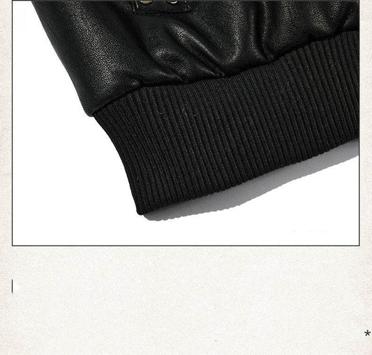 Women's Vintage Leather Coat - Stylish Loose Fit PU Jacket for 2025 - Buy Center