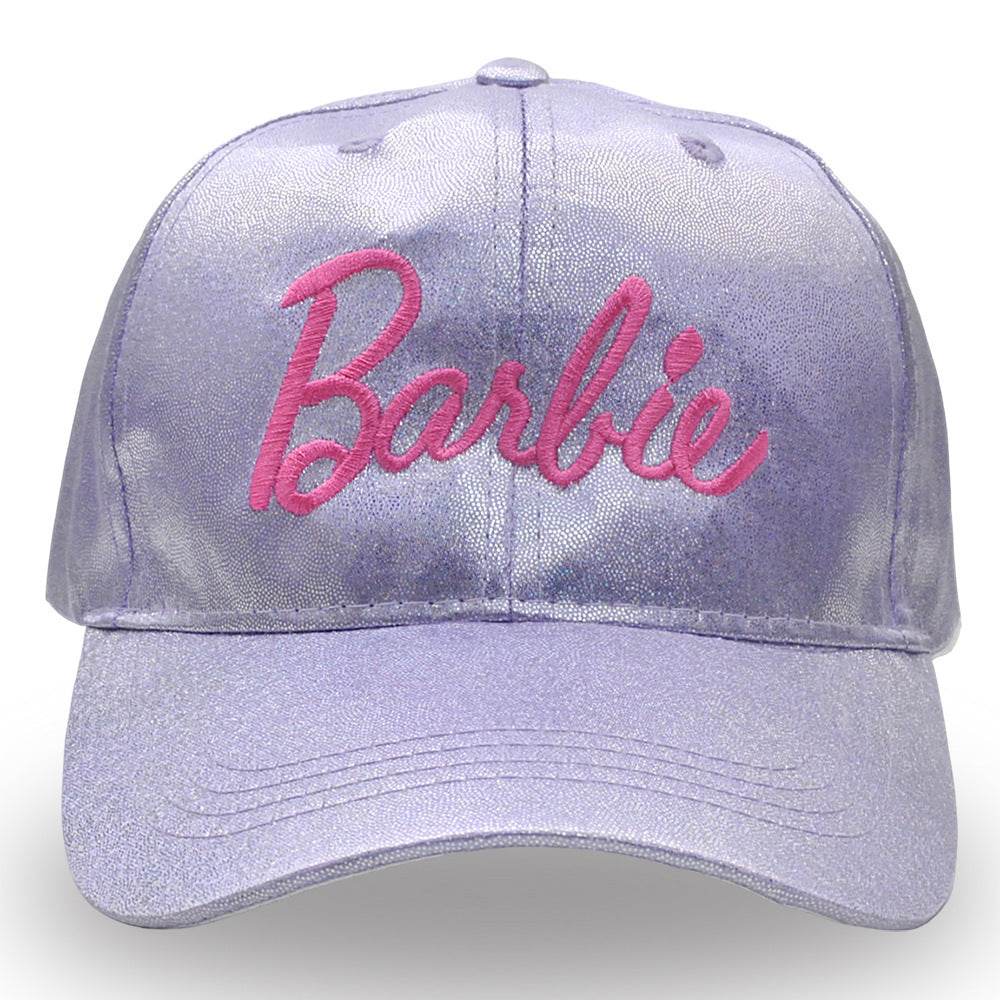 Buycenter Colorful Barbie Girl Baseball Cap - Pink Embroidered Fashion Hat - Buy Center