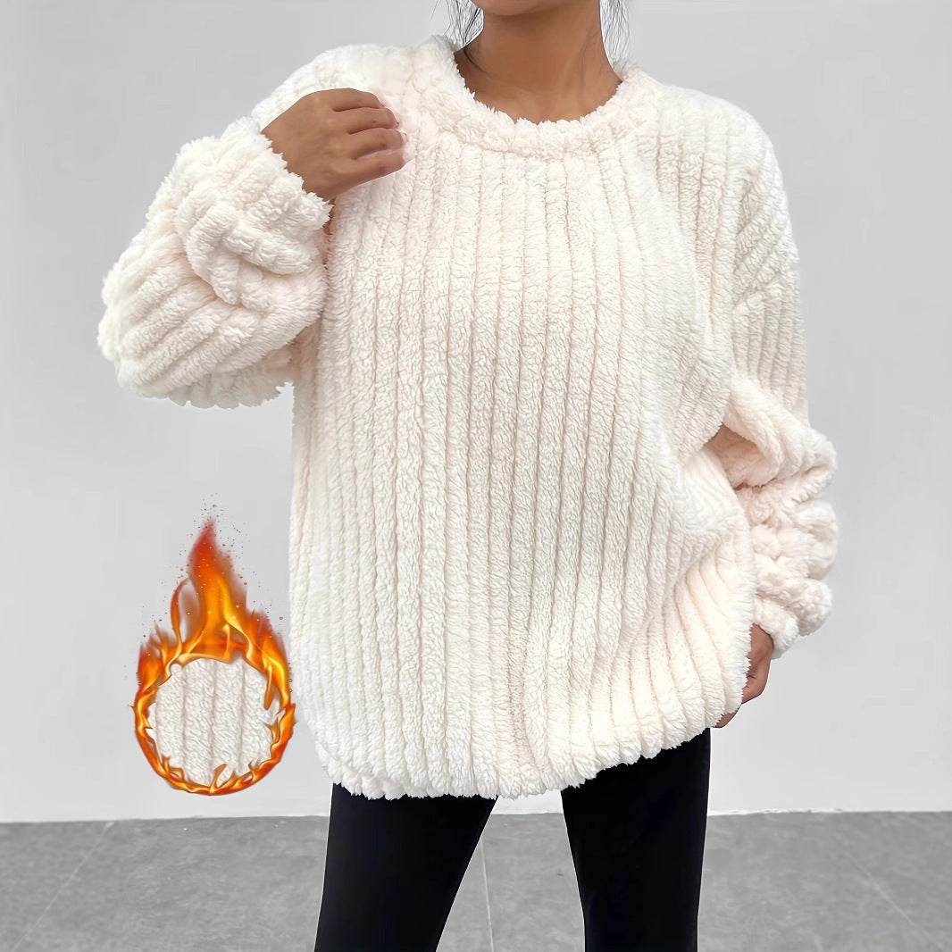 Buycenter Coral Velvet Pajamas for Girls - Cozy Thermal Flannel Style - Buy Center