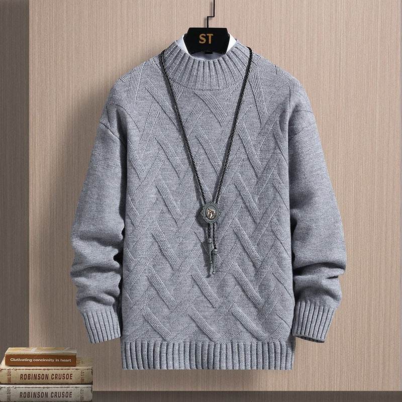 Buycenter Autumn Long Sleeve Pullover - Trendy Men's Sweater in Multiple Colors - Buy Center