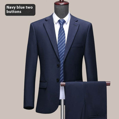 Buycenter Men's Business Suit - Stylish Woolen Blazer & Pants Set 2025 - Buy Center