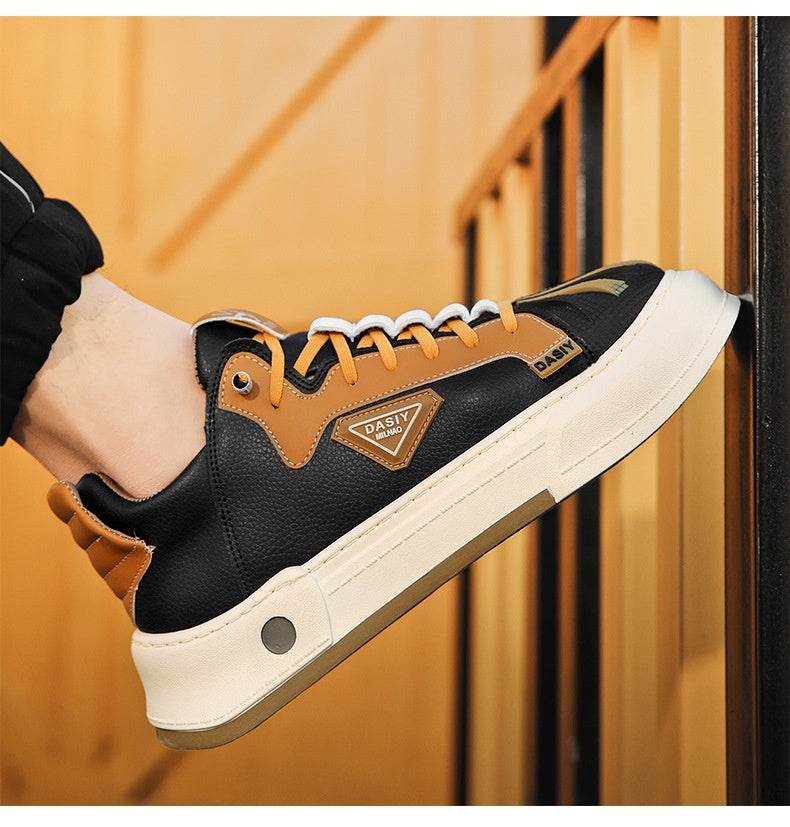 Men's Casual Low-Top Sneakers - Breathable Vulcanized Shoes for Style - Buy Center