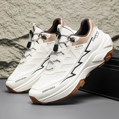 Buycenter Men’s Colorblock Sneakers - Casual Hiking & Running Shoes - Buy Center