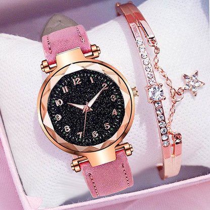 Center Trendy Women's Starry Sky Watch - Casual Bracelet Timepiece - Buy Center