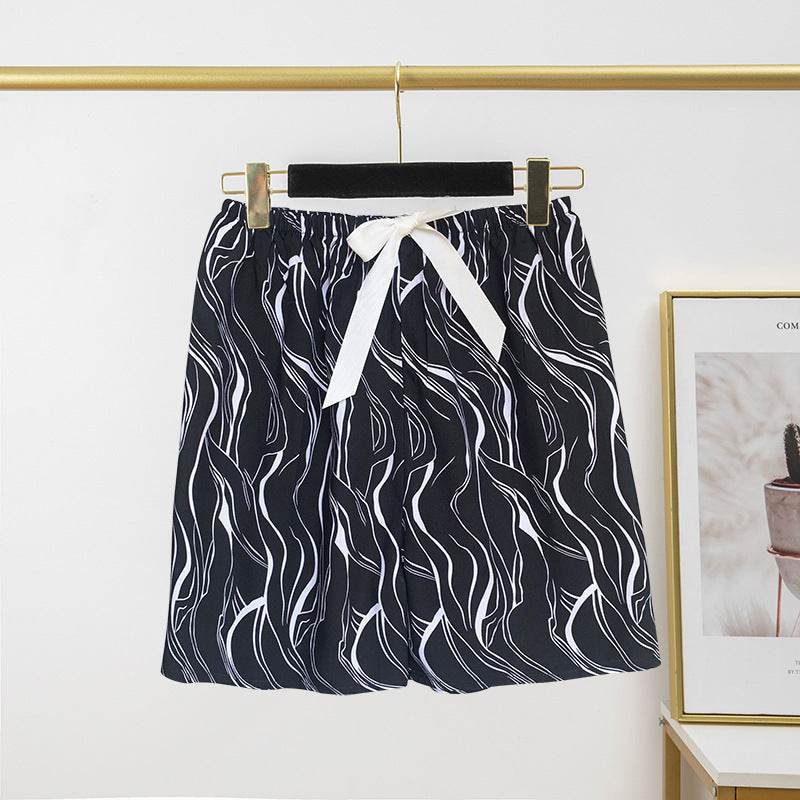 Casual Women's Cotton Silk Pajama Shorts - Lightweight and Breathable Summer Style - Buy Center