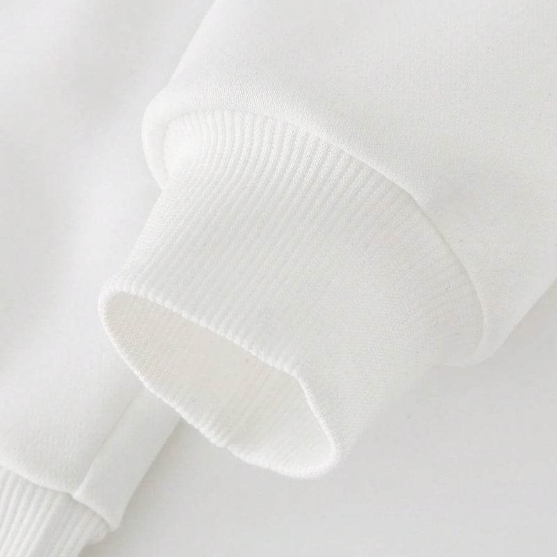 Buycenter Women's Hooded Sweater - Casual Pullover with Letter Print - Buy Center