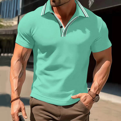 Buycenter V-Neck Button T-Shirt - Versatile Short Sleeve for Every Occasion - Buy Center