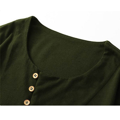 Buycenter Men's Long-Sleeved T-Shirt - Stylish Round Neck, 5 Colors - Buy Center