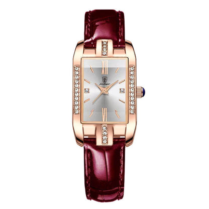 Waterproof Ultra-Thin Quartz Watch for Women - Stylish Rose Gold Design - Buy Center