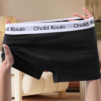 Breathable Men's Boxers - Seamless Comfort in Trendy Solid Colors - Buy Center