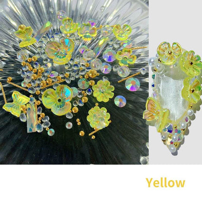 Frozen Flower Butterfly Nail Art - Unique 15g Sequins for Stunning Designs - Buy Center