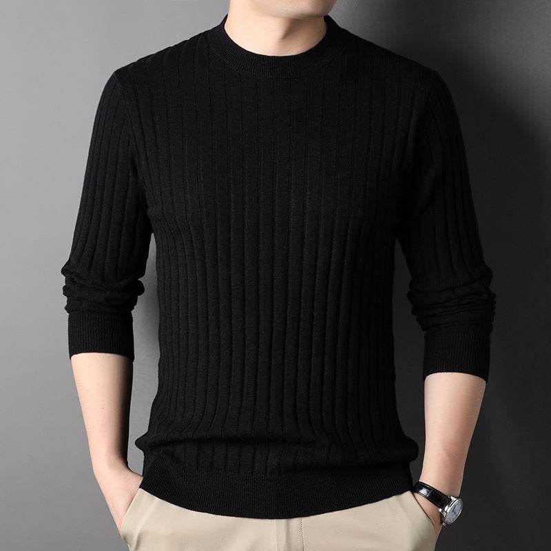 Buycenter Men's Round Neck Pullover - Stylish Knitwear for 2025 - Buy Center