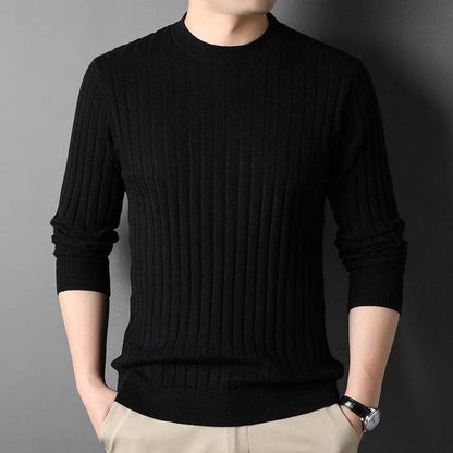 Buycenter Men's Round Neck Pullover - Stylish Knitwear for 2025 - Buy Center