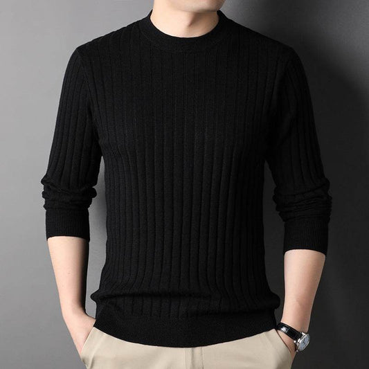 Buycenter Men's Round Neck Pullover - Stylish Knitwear for 2025 - Buy Center