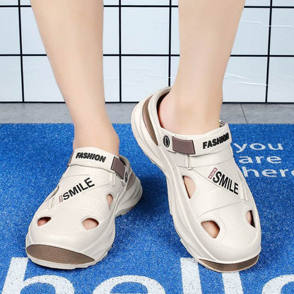 Men's Summer Beach Sandals - Waterproof Non-Slip Platform Slippers - Buy Center