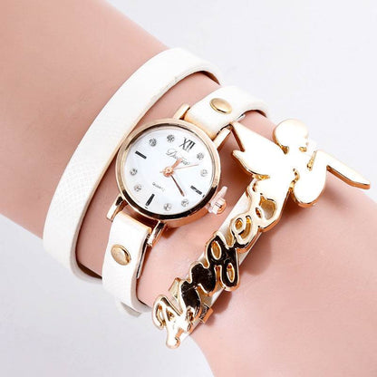 Buy Center DIY Angel Pendant Quartz Watch - Elegant Women's Timepiece - Buy Center