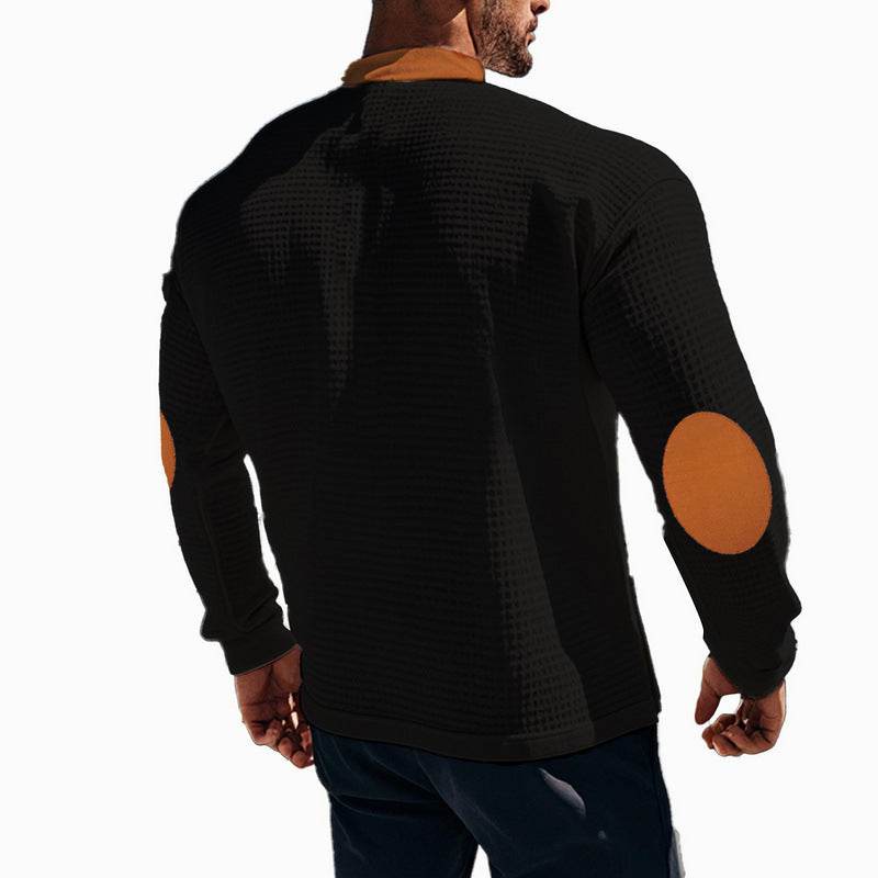 Buycenter Waffle Pullover - Multicolor Long Sleeve Sports Top for All Sizes - Buy Center