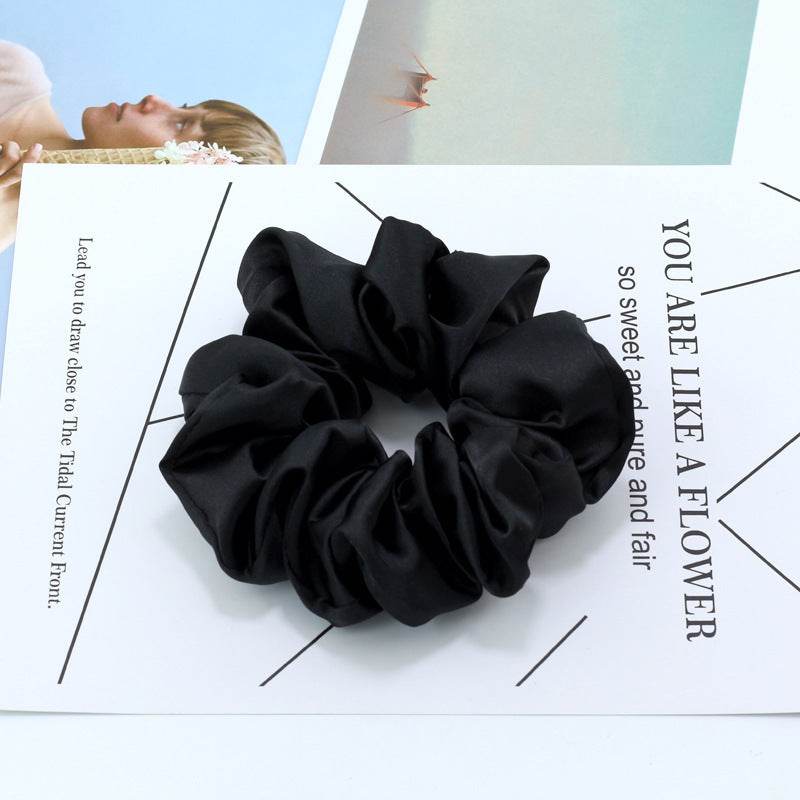 Bright Color Satin Circle Headdress - Stylish Hair Accessory for Every Occasion - Buy Center