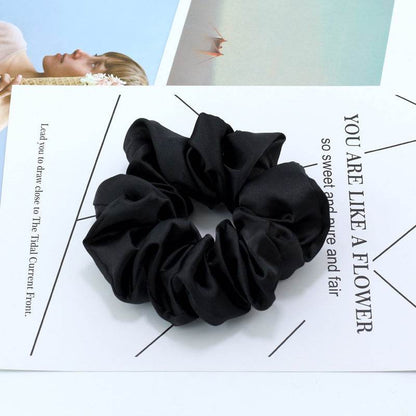 Bright Color Satin Circle Headdress - Stylish Hair Accessory for Every Occasion - Buy Center