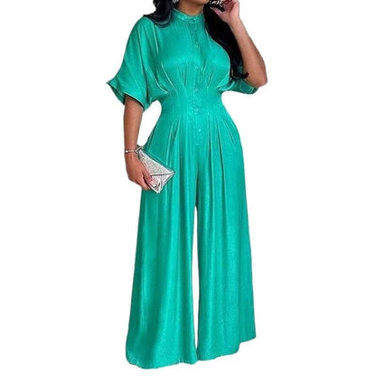 Stylish Women's Jumpsuit - Trendy Wide Leg Design for Every Occasion - Buy Center