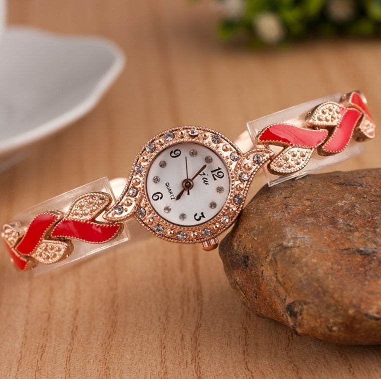 Buy Center Ladies' Colorful Digital Bracelet Watch - Stylish Alloy Quartz - Buy Center