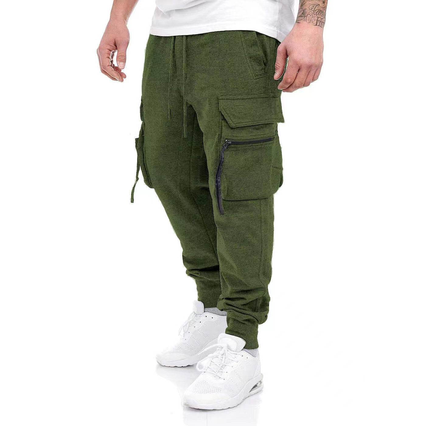 Trendy Men's Casual Hip-Hop Pants - Ankle Straps, Four Seasons Style - Buy Center