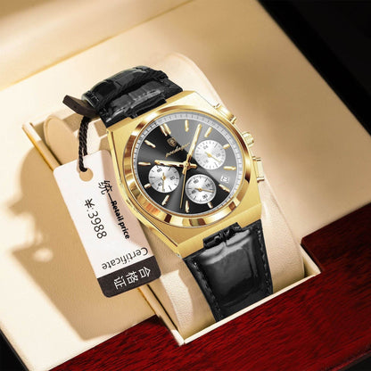 Ultra-Thin Men's Quartz Watch - Premium Stylish Picks, Casual Elegance - Buy Center