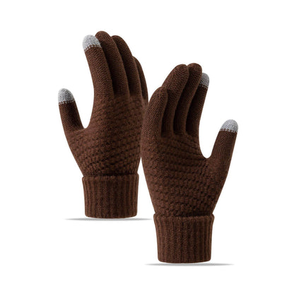 Women's Fleece-Lined Cycling Gloves - Windproof & Touch Screen Friendly - Buy Center