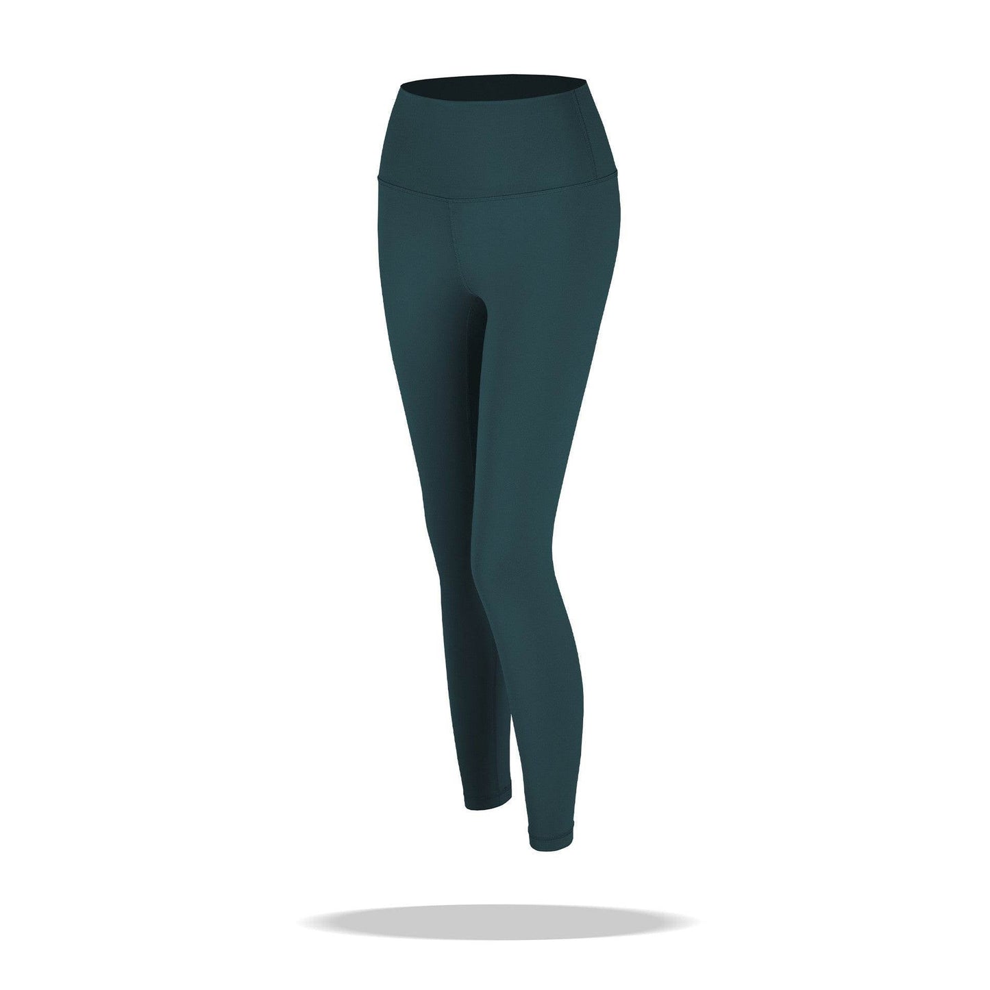 Buycenter High-Waisted Peach Sports Tights - Hip-Lifting, Best for Running - Buy Center