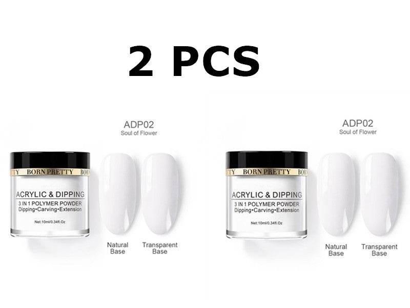 Dipping Nail Powders Set - Gradient & French Art, Long Lasting Finish - Buy Center