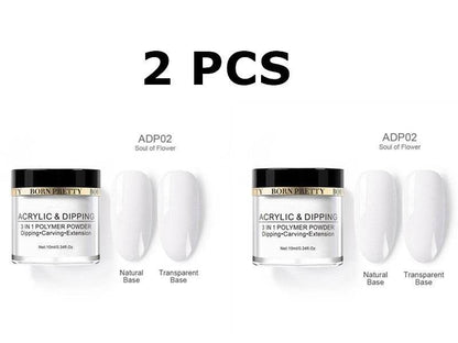 Dipping Nail Powders Set - Gradient & French Art, Long Lasting Finish - Buy Center