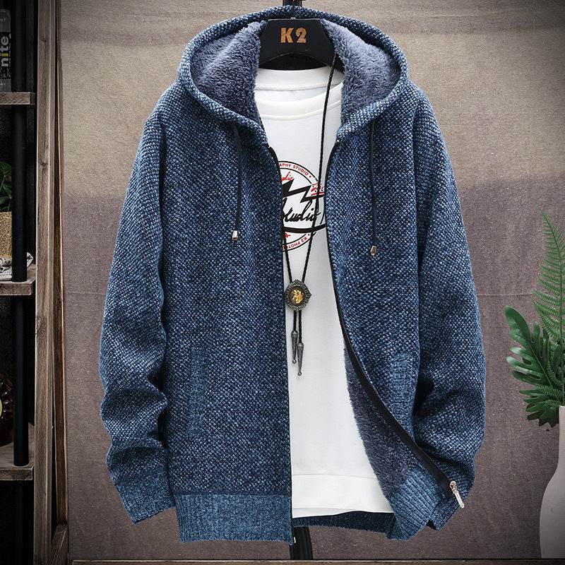 Buycenter Fleece Coat - Loose Cardigan for Youth, Perfect for Winter Wear - Buy Center