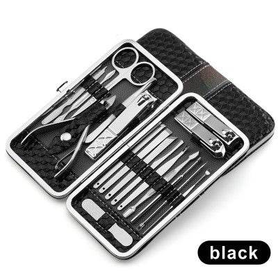 Nail Manicure Tool Kit Combo - 18 & 21-Piece Professional Set - Buy Center
