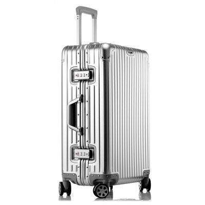 Large Capacity Aluminum Magnesium Trolley Case - Waterproof & Stylish Travel - Buy Center