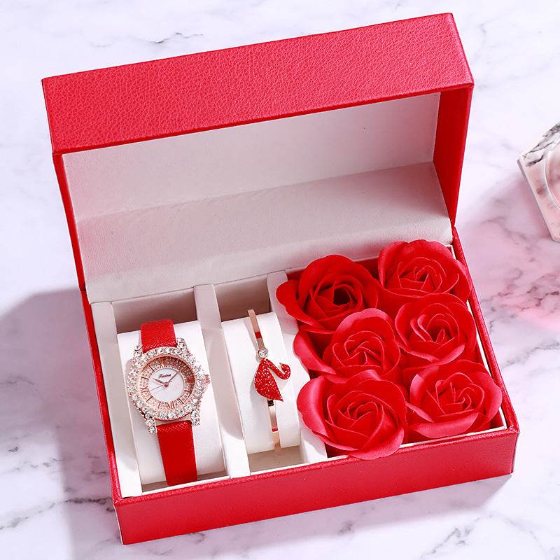 Elegant Women's Watches - Premium Genuine Leather, Valentine's Gift 2025 - Buy Center