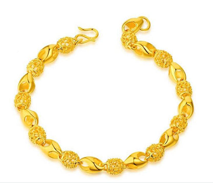 Elegant Gold-Plated Brass Bracelet - Durable & Eco-Friendly Design - Buy Center