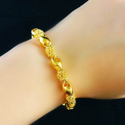 Elegant Gold-Plated Brass Bracelet - Durable & Eco-Friendly Design - Buy Center