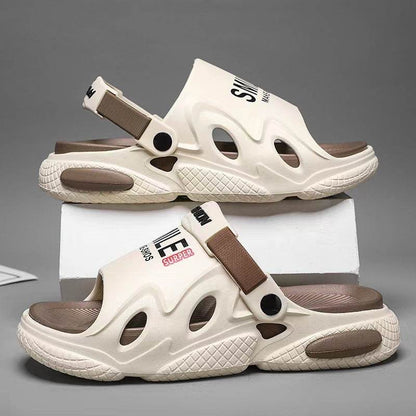 Men's Casual Lightweight Two-Way Sandals - Comfortable Non-Slip Fit - Buy Center