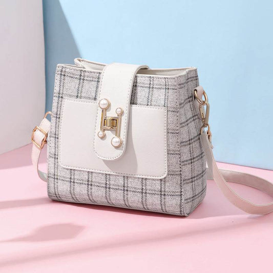 Buycenter One-Shoulder Crossbody Bag - Fashionable Urban Bucket Style - Buy Center