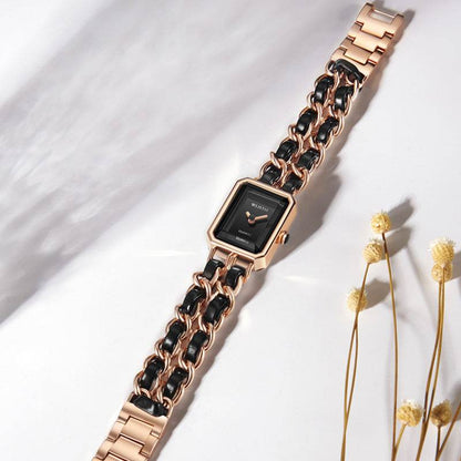 Fashionable Waterproof Quartz Watch for Ladies - Trendy Bracelet Style 2025 - Buy Center