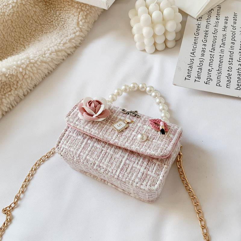 Girl's Pearl Handbag - Waterproof, Anti-Theft, Trendy Korean Design - Buy Center