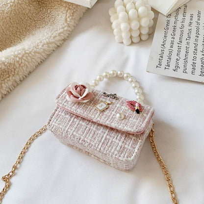 Girl's Pearl Handbag - Waterproof, Anti-Theft, Trendy Korean Design - Buy Center