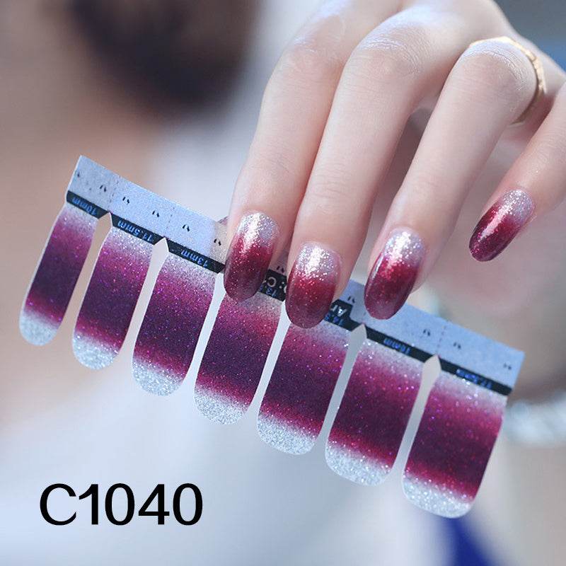 Vibrant Nail Polish Stickers - Waterproof & Easy to Apply for 2025 - Buy Center