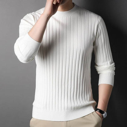 Buycenter Men's Round Neck Pullover - Stylish Knitwear for 2025 - Buy Center