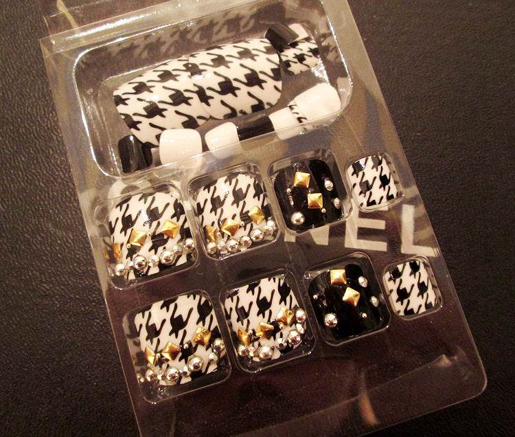 Pro Acrylic Toe Nails Set - 24pcs Stylish False Toenails for Easy Application - Buy Center